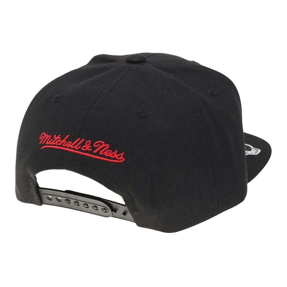 ミッチェルアンドネス（Mitchell&Ness）（メンズ）キャップ FRONT LOADED スナップバック HOU HHSS2998-HROYYPPPBLCK