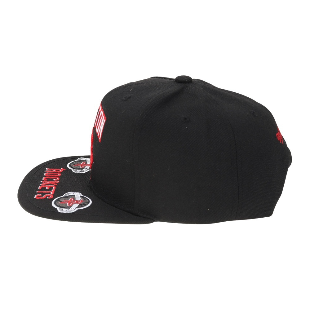 ミッチェルアンドネス（Mitchell&Ness）（メンズ）キャップ FRONT LOADED スナップバック HOU HHSS2998-HROYYPPPBLCK