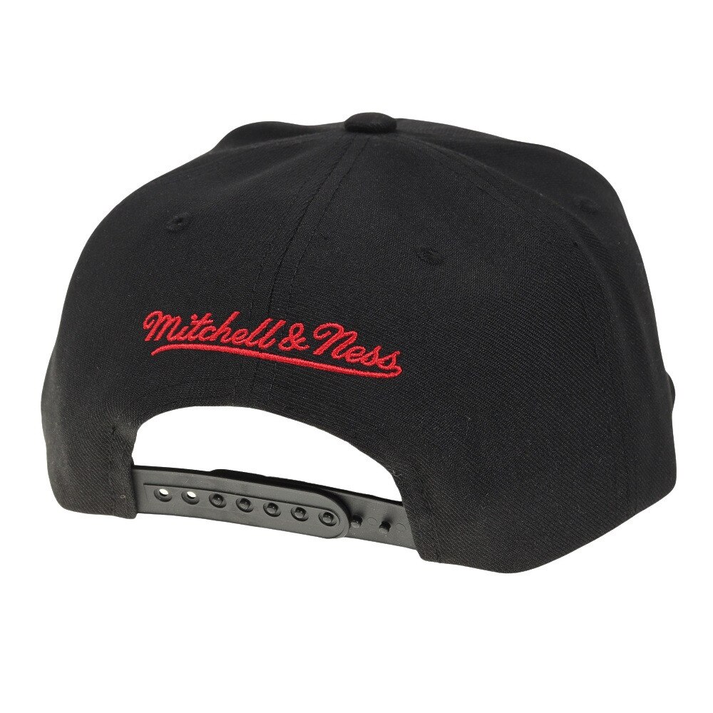 ミッチェルアンドネス（Mitchell&Ness）（メンズ）キャップ FRONT LOADED スナップバック HOU HHSS2998-HROYYPPPBLCK