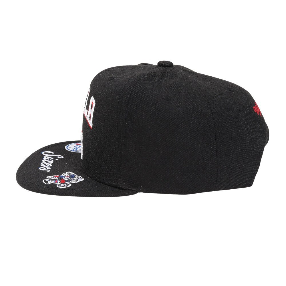 ミッチェルアンドネス（Mitchell&Ness）（メンズ）キャップ FRONT LOADED スナップバック  76ers HHSS2998-P76YYPPPBLCK