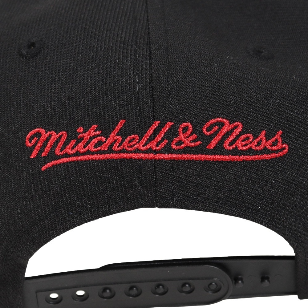 ミッチェルアンドネス（Mitchell&Ness）（メンズ）キャップ FRONT LOADED スナップバック  76ers HHSS2998-P76YYPPPBLCK