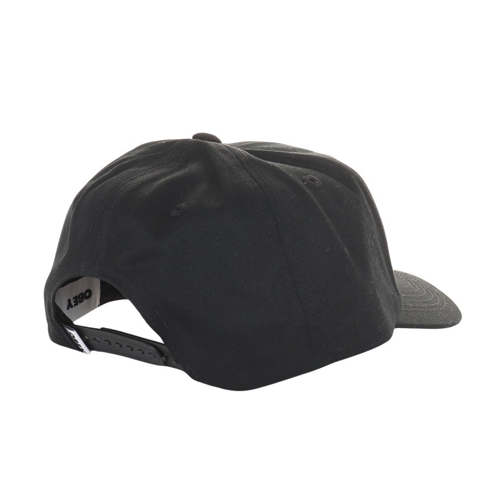 オベイ（OBEY）（メンズ）PLANT 6 PANEL SNAPBACK キャップ 100580361BLKO23H