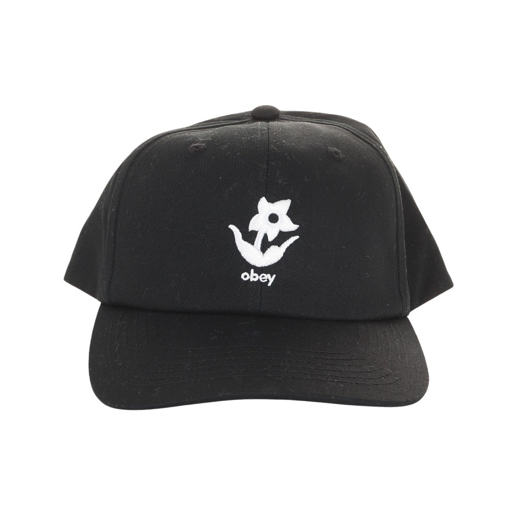 オベイ（OBEY）（メンズ）PLANT 6 PANEL SNAPBACK キャップ 100580361BLKO23H