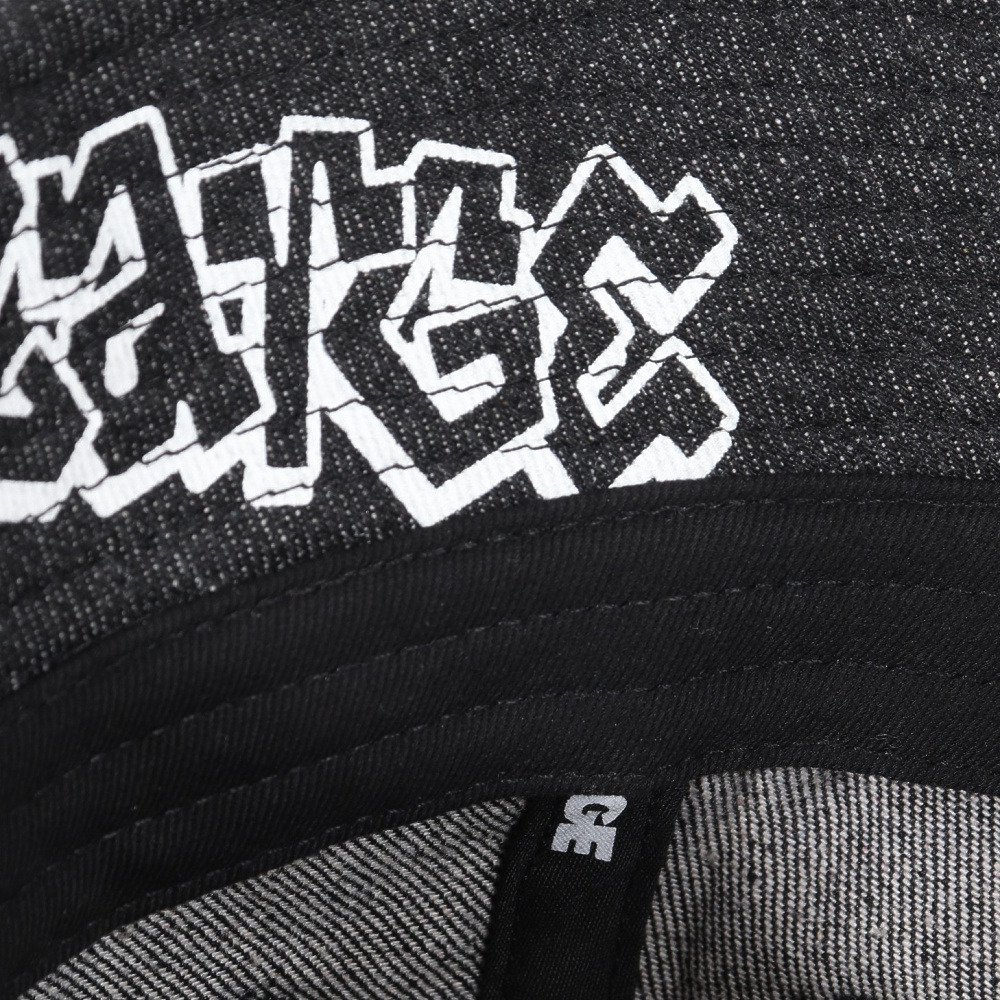 エクストララージ（XLARGE）（メンズ）帽子 GRAFFITI デニム ハット 101233051005-BLACK