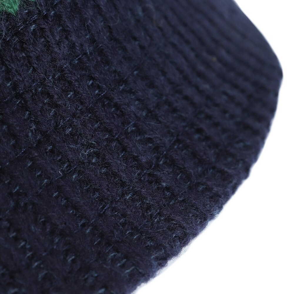 エクストララージ（XLARGE）（メンズ）ニットハット CONTRAST STRIPE CRUSHER HAT 101233051010-NAVY