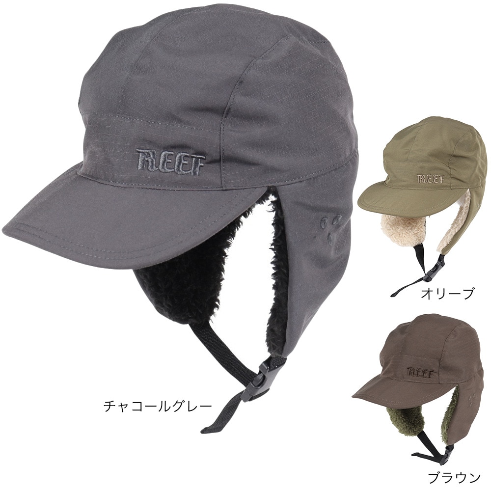リーフ（REEF）（メンズ）FLEECE キャップ RFACM2302-BLK