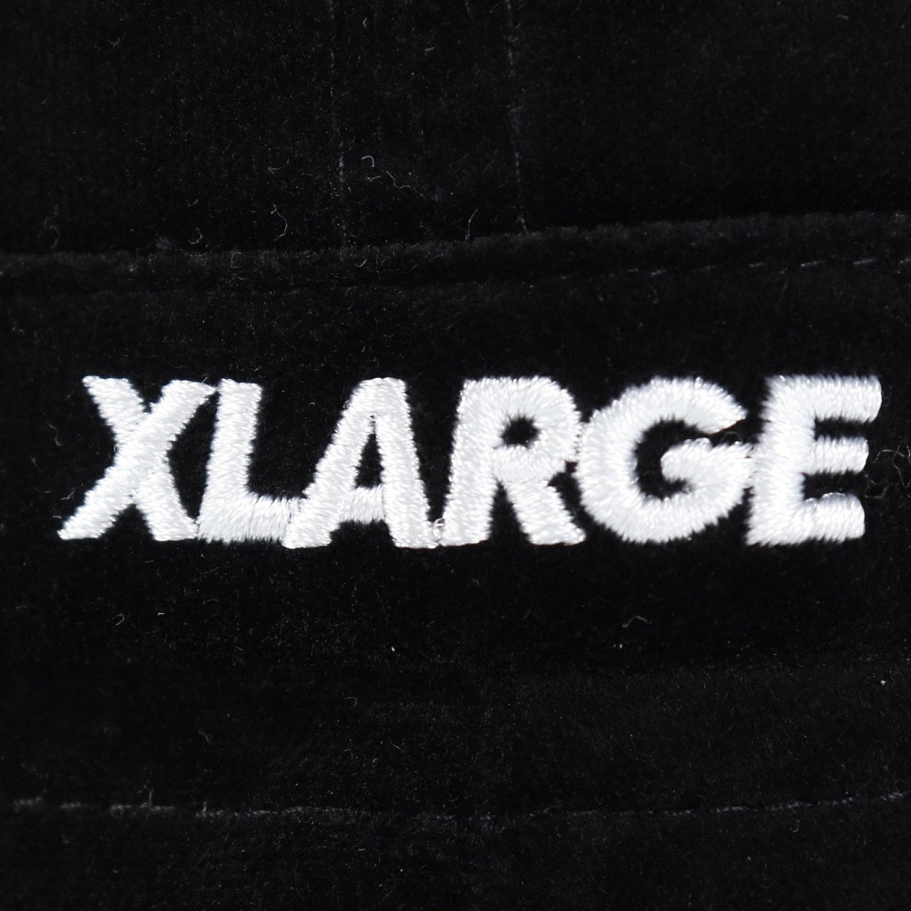 エクストララージ（XLARGE）（メンズ）ブラッシュド ボールハット 101234051005-BLACK