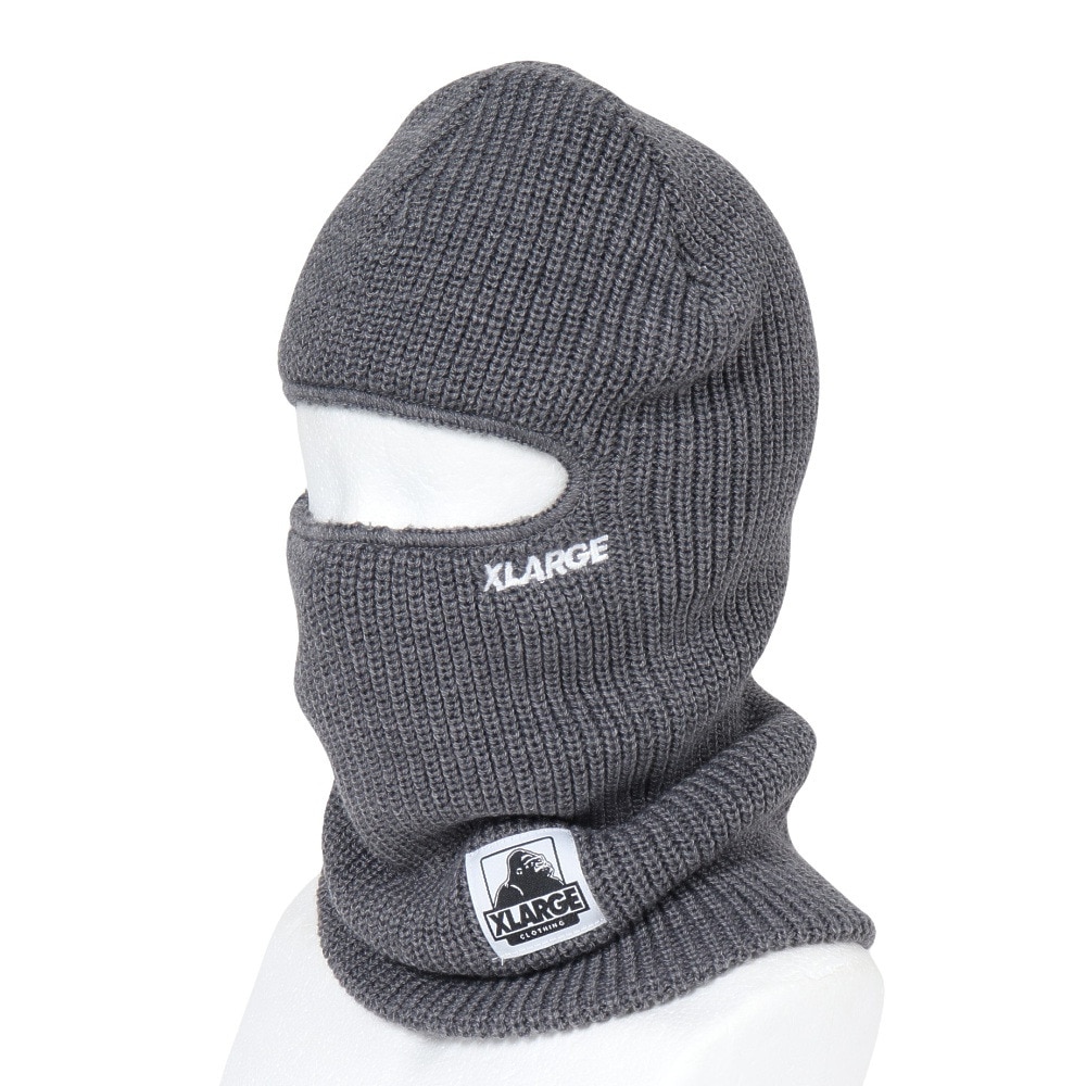エクストララージ（XLARGE）（メンズ）ニット帽 バラクラバ 101234054004-ASH