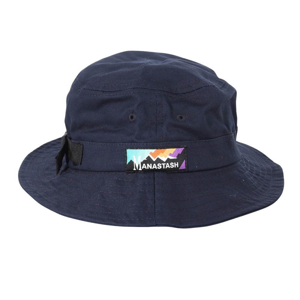 マナスタッシュ（MANASTASH）（メンズ）レインボーロゴハット 792-3974008 NAVY
