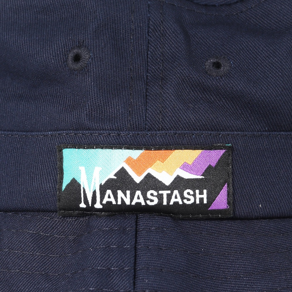 マナスタッシュ（MANASTASH）（メンズ）レインボーロゴハット 792-3974008 NAVY