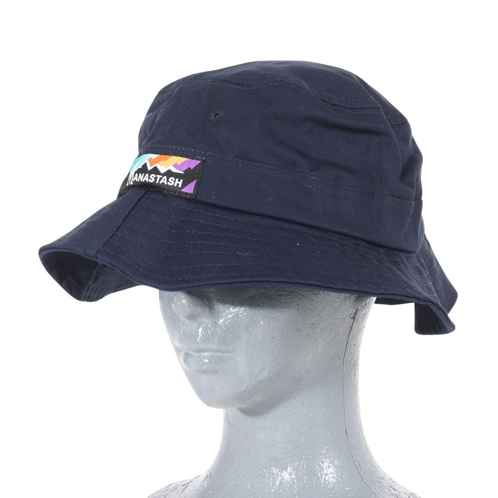 マナスタッシュ（MANASTASH）（メンズ）レインボーロゴハット 792-3974008 NAVY