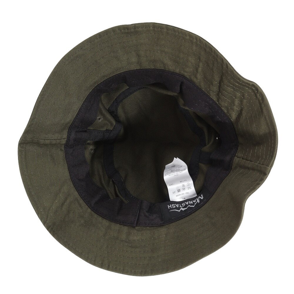 マナスタッシュ（MANASTASH）（メンズ）レインボーロゴハット 792-3974008 OLIVE