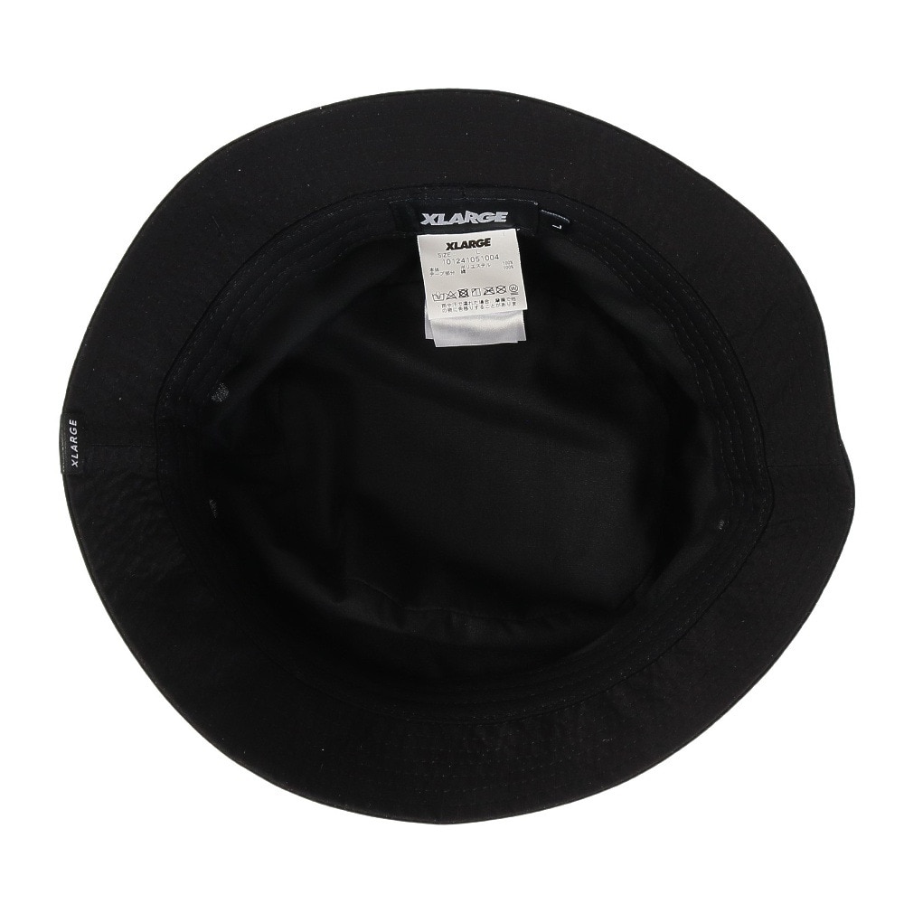 エクストララージ（XLARGE）（メンズ）RIPSTOP MILITARY ハット 101241051004-BLACK