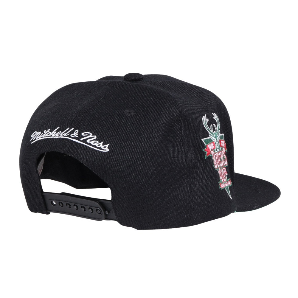 ミッチェルアンドネス（Mitchell&Ness）（メンズ、レディース）NBA BORN AND BRED キャップ SN 6HSSMM21132-MBUBLCK