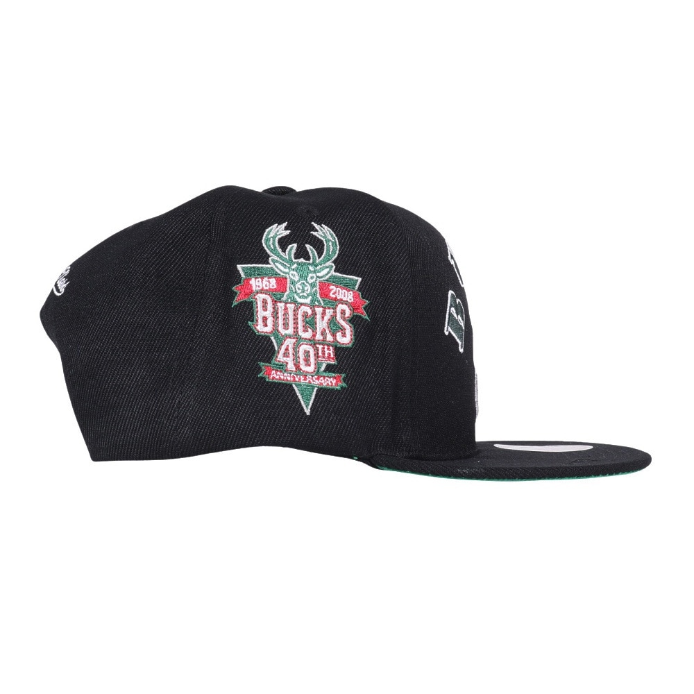 ミッチェルアンドネス（Mitchell&Ness）（メンズ、レディース）NBA BORN AND BRED キャップ SN 6HSSMM21132-MBUBLCK