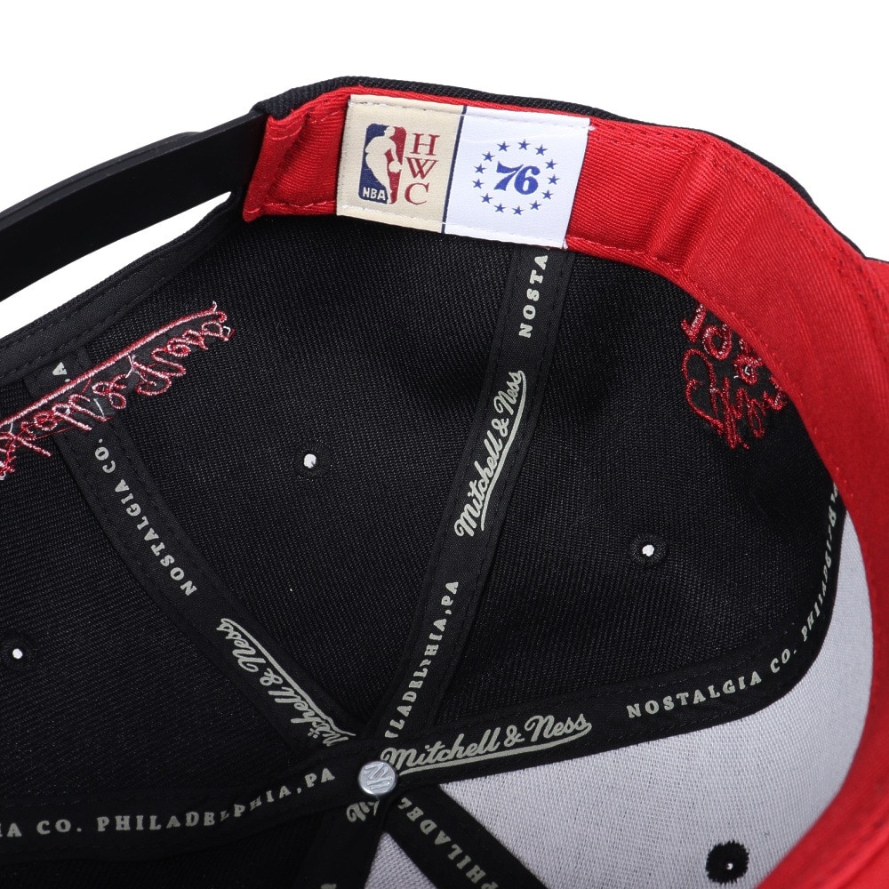 ミッチェルアンドネス（Mitchell&Ness）（メンズ、レディース）NBA BORN AND BRED SNAPBACK キャップ 6HSSSH22096-P76BLCK