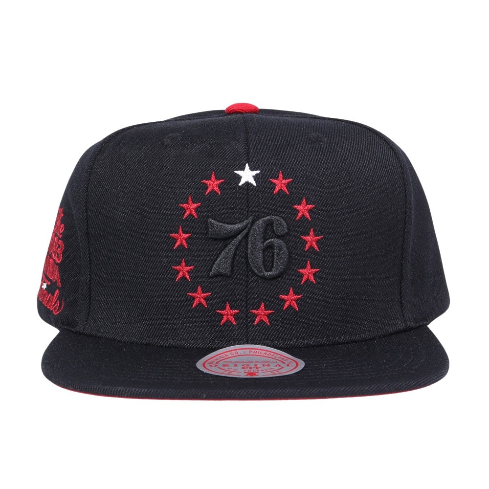 ミッチェルアンドネス（Mitchell&Ness）（メンズ、レディース）NBA BORN AND BRED SNAPBACK キャップ 6HSSSH22096-P76BLCK