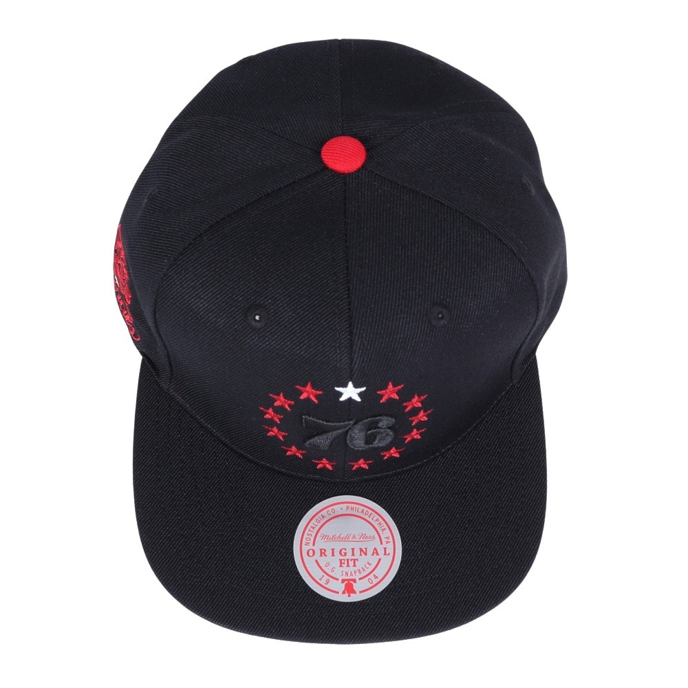 ミッチェルアンドネス（Mitchell&Ness）（メンズ、レディース）NBA BORN AND BRED SNAPBACK キャップ 6HSSSH22096-P76BLCK