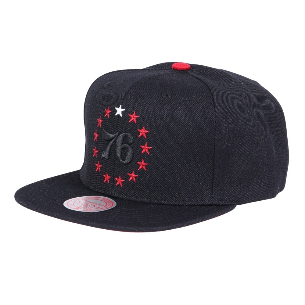 ミッチェルアンドネス（Mitchell&Ness）（メンズ、レディース）NBA BORN AND BRED SNAPBACK キャップ 6HSSSH22096-P76BLCK