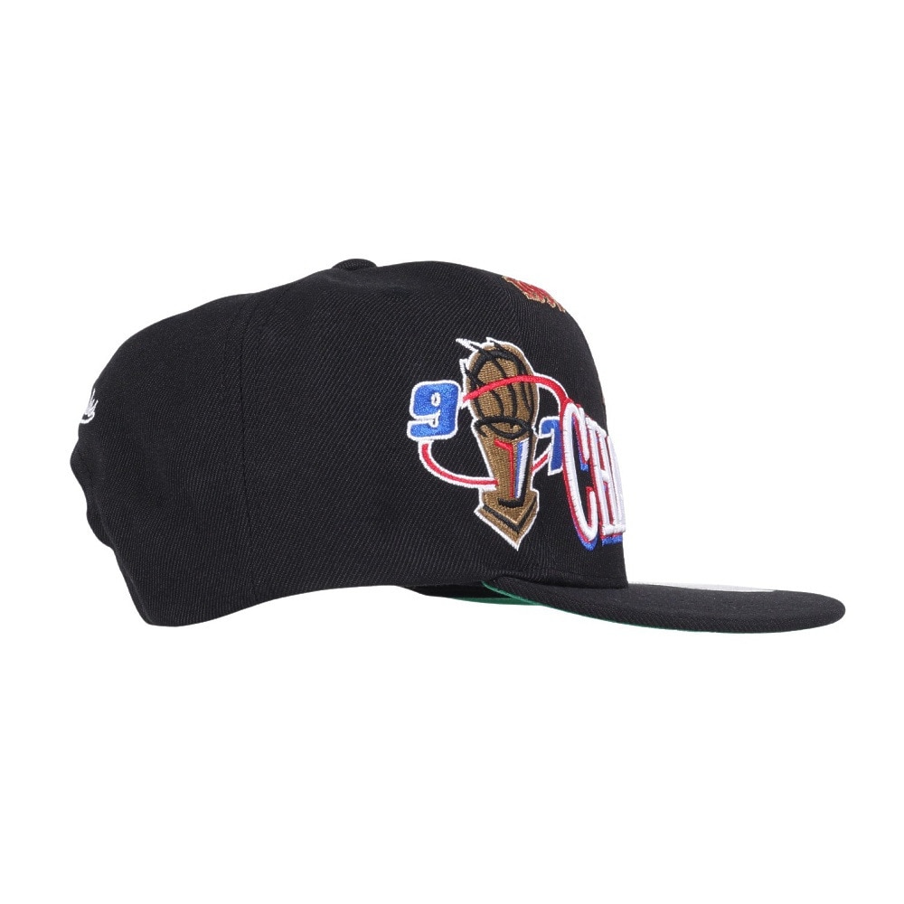 ミッチェルアンドネス（Mitchell&Ness）（メンズ、レディース）NBA 1997 CHAMPIONS キャップ S HHSS1077-CBUYYPPPBLCK