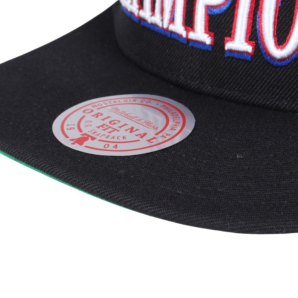 ミッチェルアンドネス（Mitchell&Ness）（メンズ、レディース）NBA 1997 CHAMPIONS キャップ S HHSS1077-CBUYYPPPBLCK