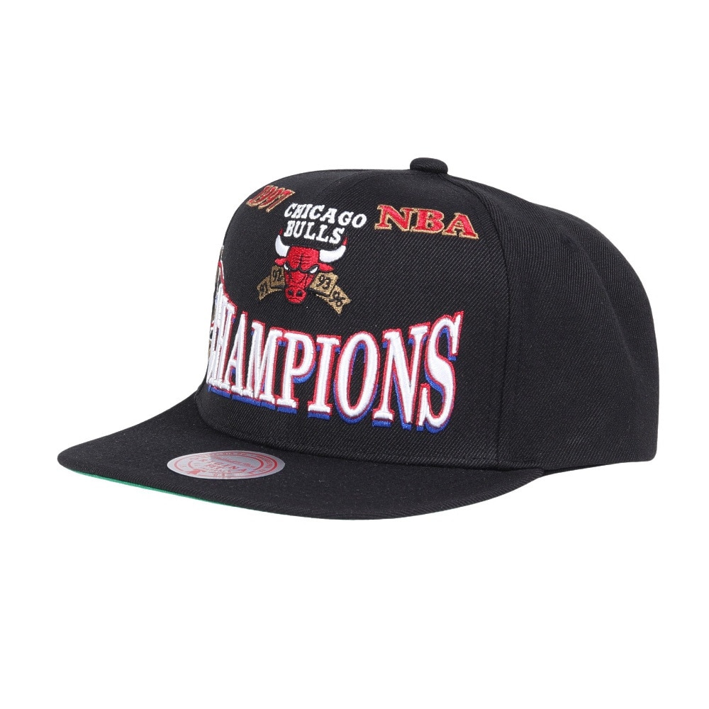 ミッチェルアンドネス（Mitchell&Ness）（メンズ、レディース）NBA 1997 CHAMPIONS キャップ S HHSS1077-CBUYYPPPBLCK