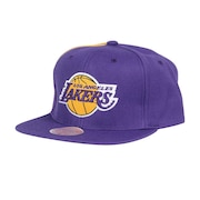 ミッチェルアンドネス（Mitchell&Ness）（メンズ、レディース）NBA TAPESTRY SNAPBACK キャップ LAK HHSS2991-LALYYPPPPURP