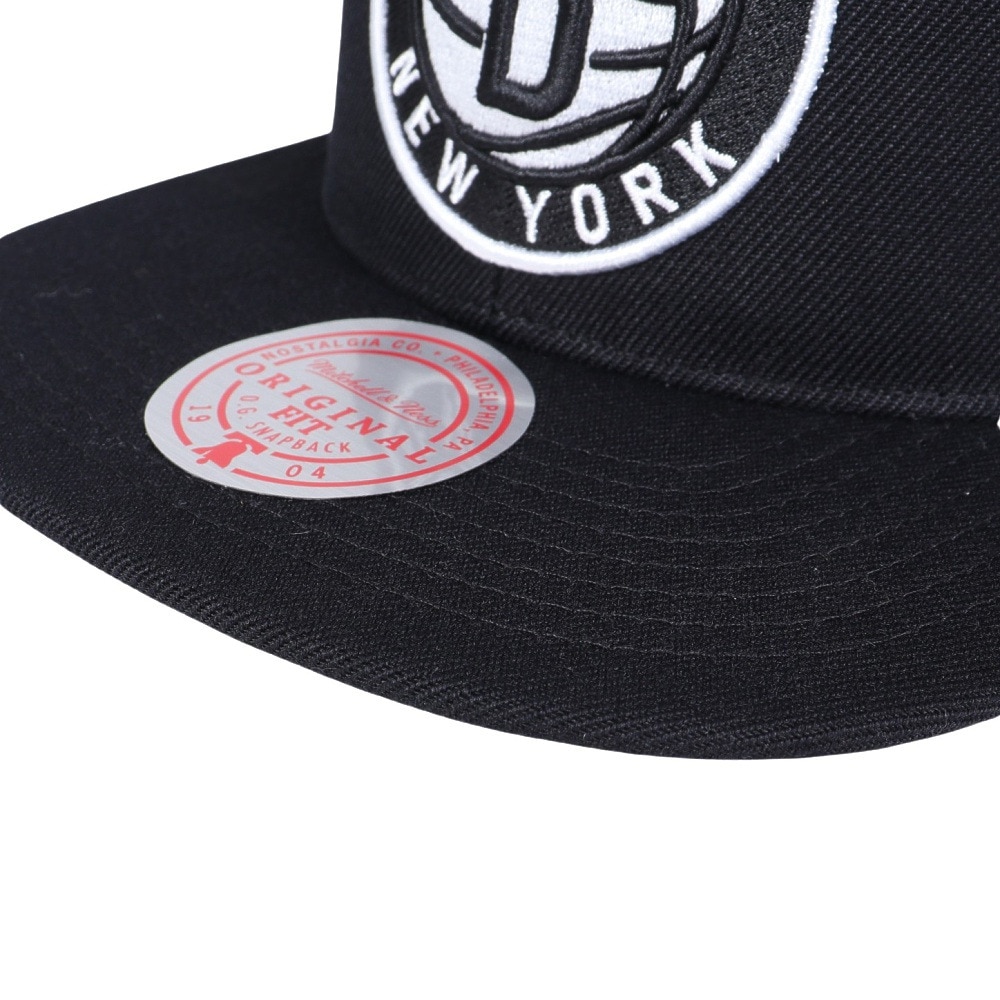 ミッチェルアンドネス（Mitchell&Ness）（メンズ、レディース）NBA TEAM GROUND 2.0 SNAPBACK キャップ HHSS3256-BNEYYPPPBLCK