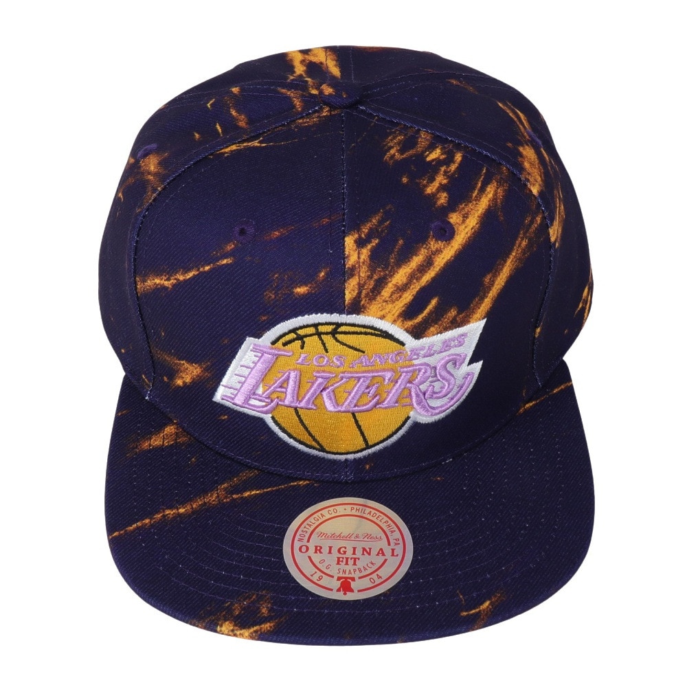 ミッチェルアンドネス（Mitchell&Ness）（メンズ、レディース）NBA DOWN FOR ALL SNAPBACK キャップ HHSS3480-LALYYPPPPURP