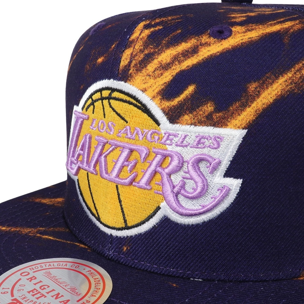 ミッチェルアンドネス（Mitchell&Ness）（メンズ、レディース）NBA DOWN FOR ALL SNAPBACK キャップ HHSS3480-LALYYPPPPURP