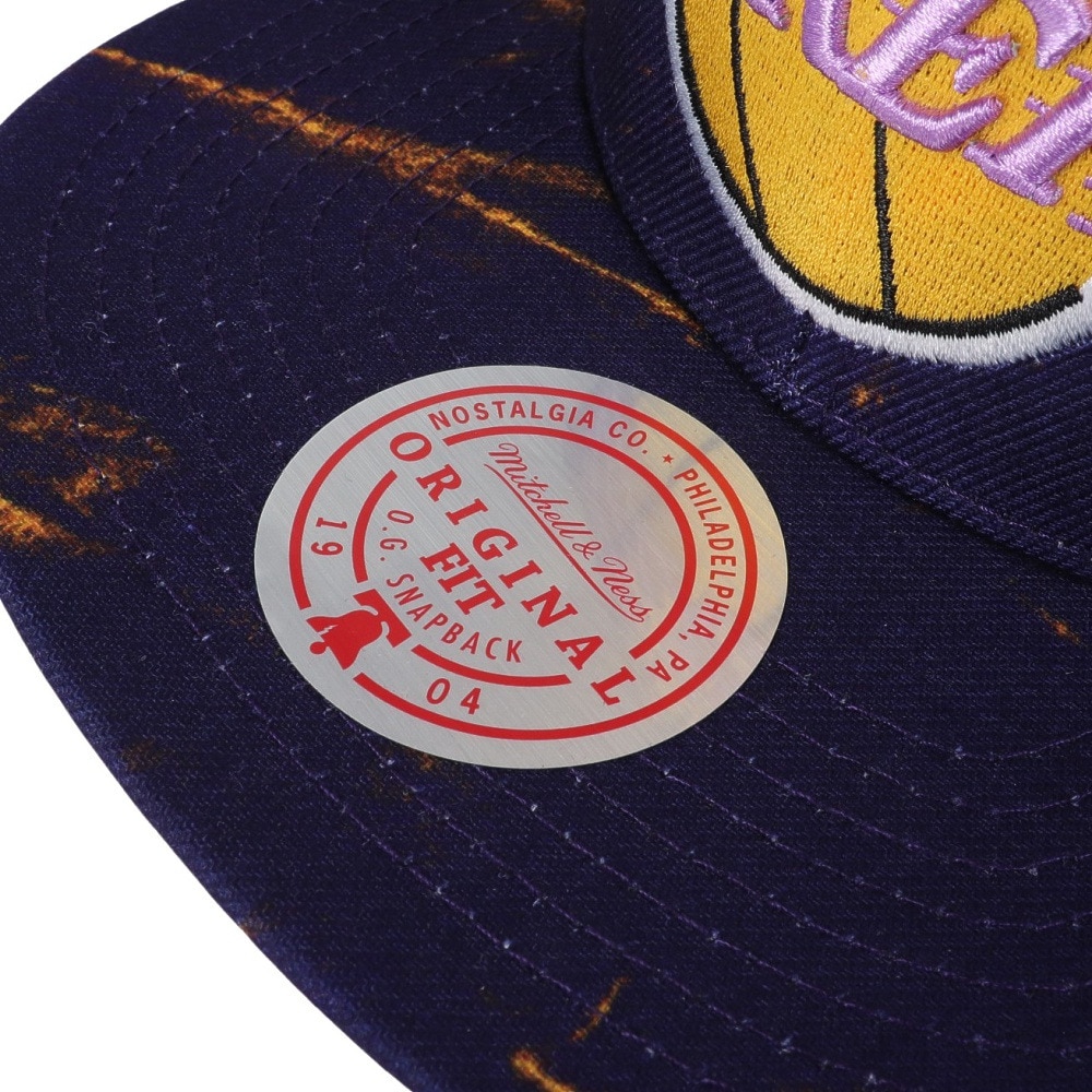 ミッチェルアンドネス（Mitchell&Ness）（メンズ、レディース）NBA DOWN FOR ALL SNAPBACK キャップ HHSS3480-LALYYPPPPURP