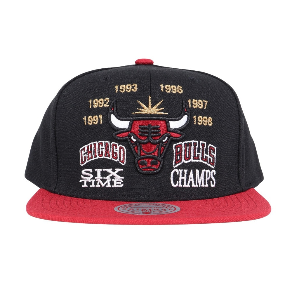 ミッチェルアンドネス（Mitchell&Ness）（メンズ、レディース）NBA CHAMP IS HERE SNAPBACK キャップ HHSS6269-CBUYYPPPBLCK