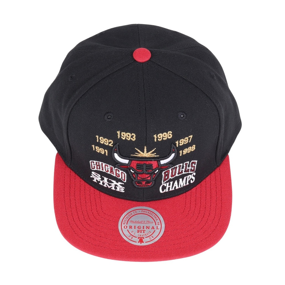 ミッチェルアンドネス（Mitchell&Ness）（メンズ、レディース）NBA CHAMP IS HERE SNAPBACK キャップ HHSS6269-CBUYYPPPBLCK