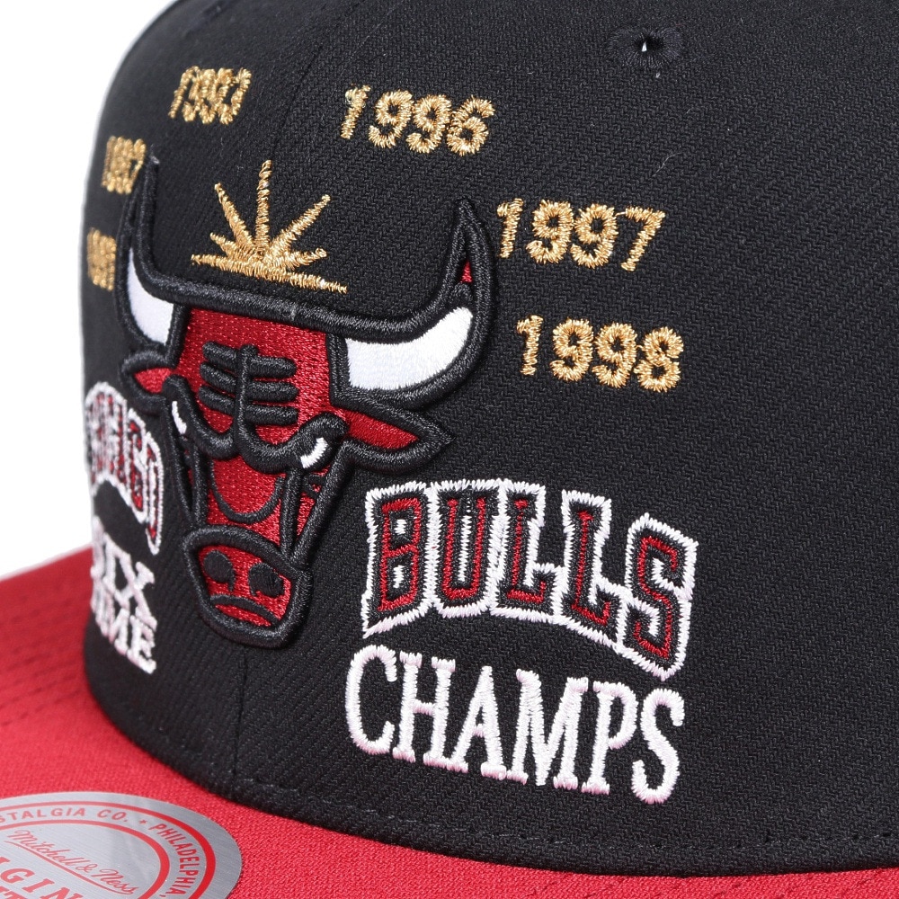 ミッチェルアンドネス（Mitchell&Ness）（メンズ、レディース）NBA CHAMP IS HERE SNAPBACK キャップ HHSS6269-CBUYYPPPBLCK