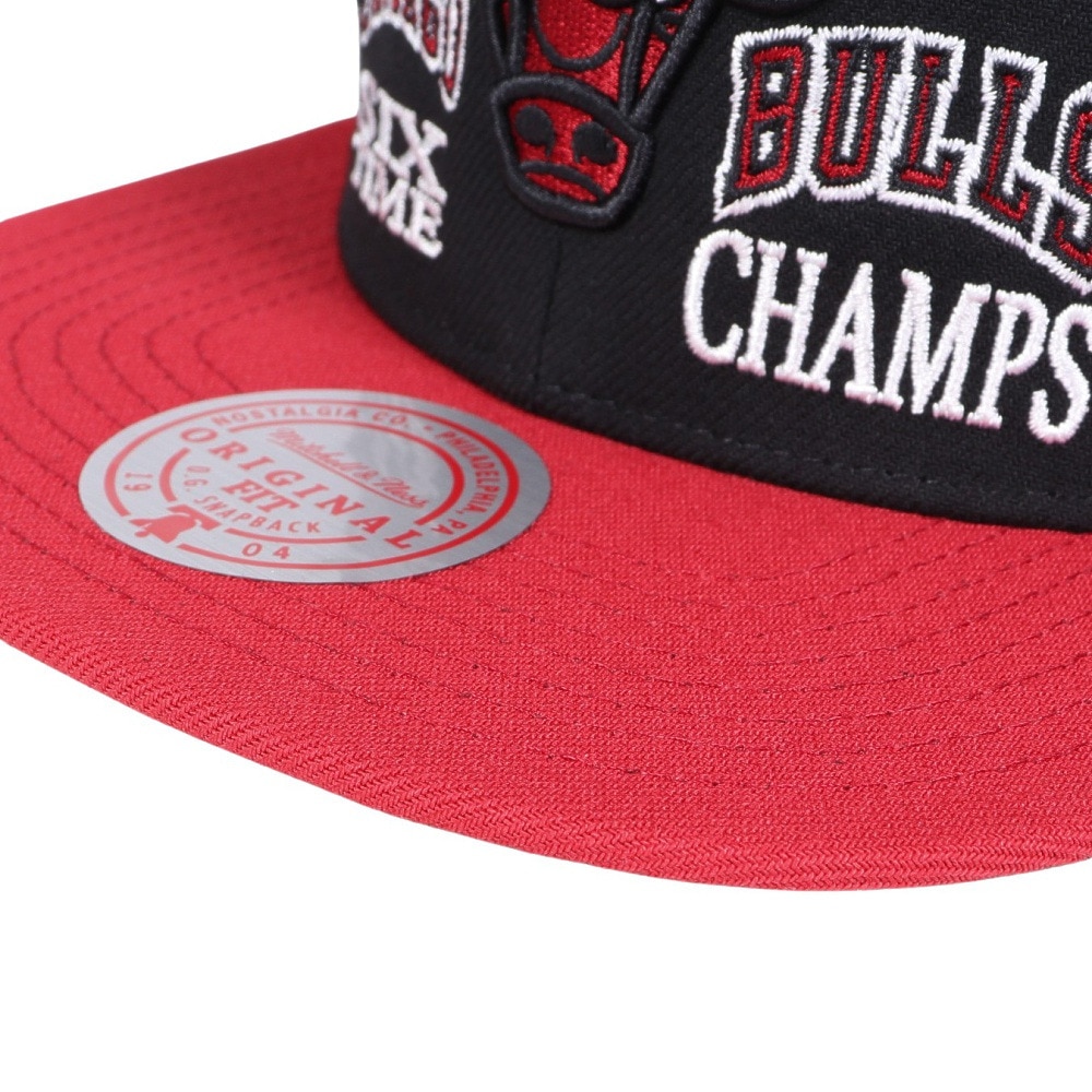 ミッチェルアンドネス（Mitchell&Ness）（メンズ、レディース）NBA CHAMP IS HERE SNAPBACK キャップ HHSS6269-CBUYYPPPBLCK