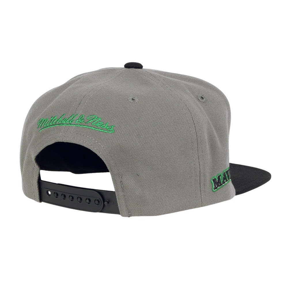 ミッチェルアンドネス（Mitchell&Ness）（メンズ、レディース）NBA STORM FRONT SNAPBACK キャップ HHSS7586-DMAYYPPPGREY