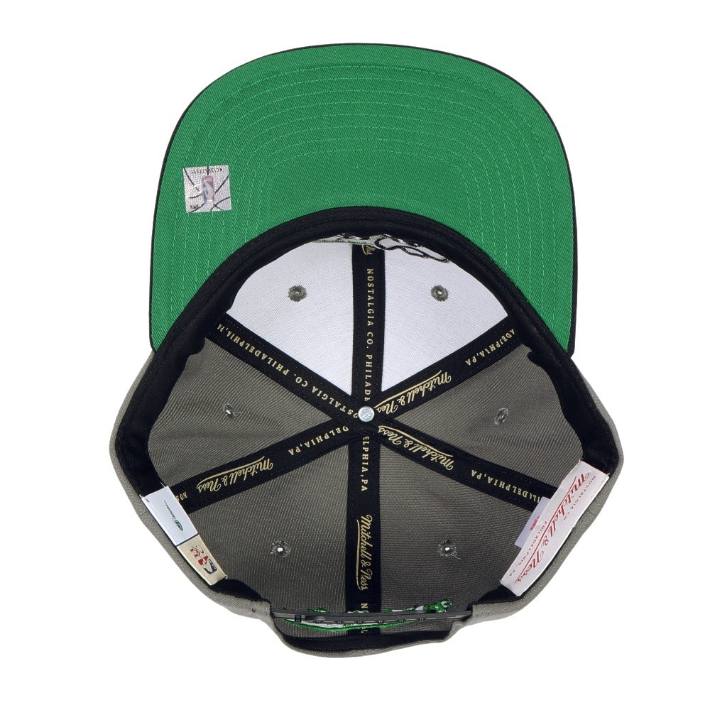 ミッチェルアンドネス（Mitchell&Ness）（メンズ、レディース）NBA STORM FRONT SNAPBACK キャップ HHSS7586-DMAYYPPPGREY