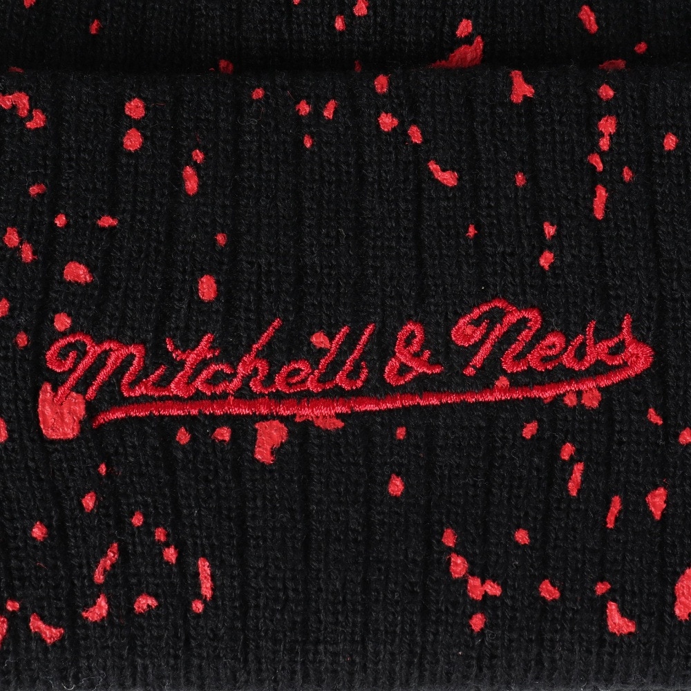ミッチェルアンドネス（Mitchell&Ness）（メンズ）NBA NEP KNIT TRAIL BLAZER ニット帽 KTCF1387-PTBYYPPPBLCK