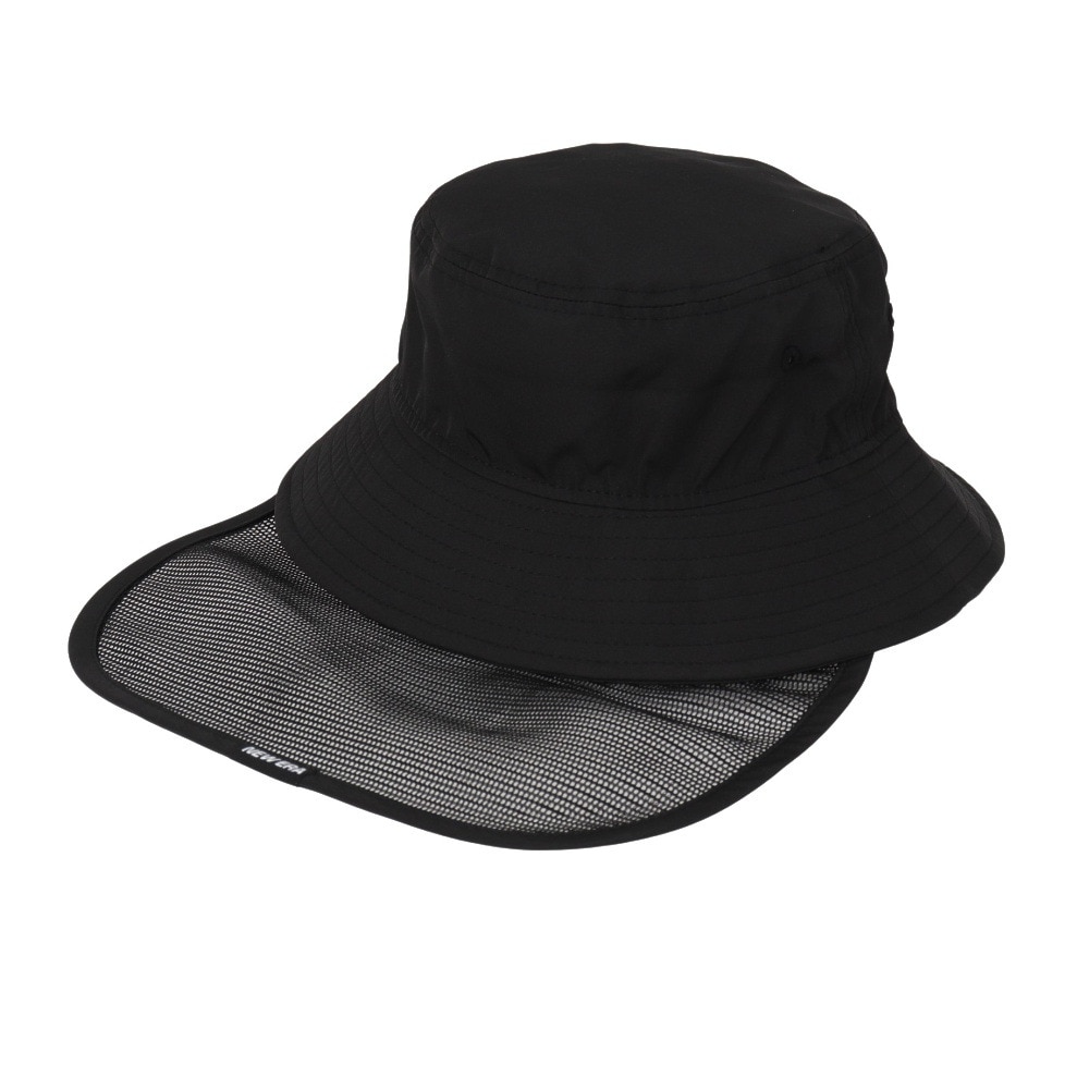 ニューエラ（NEW ERA）（キッズ）ジュニア アドベンチャーライト サンシェード Tech Surf ハット ブラック 14110016