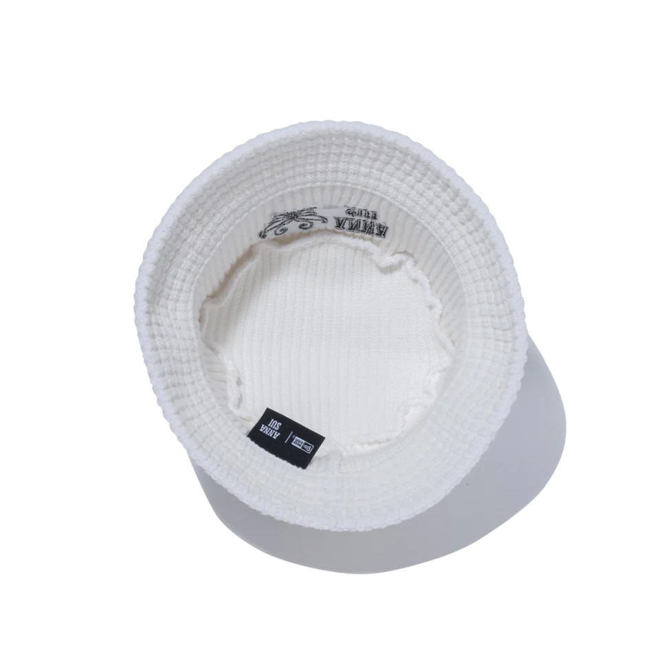 ニューエラ（NEW ERA）（レディース）ニットバケット Knit Bucket ANNA SUI アナ スイ ホワイト 14124294