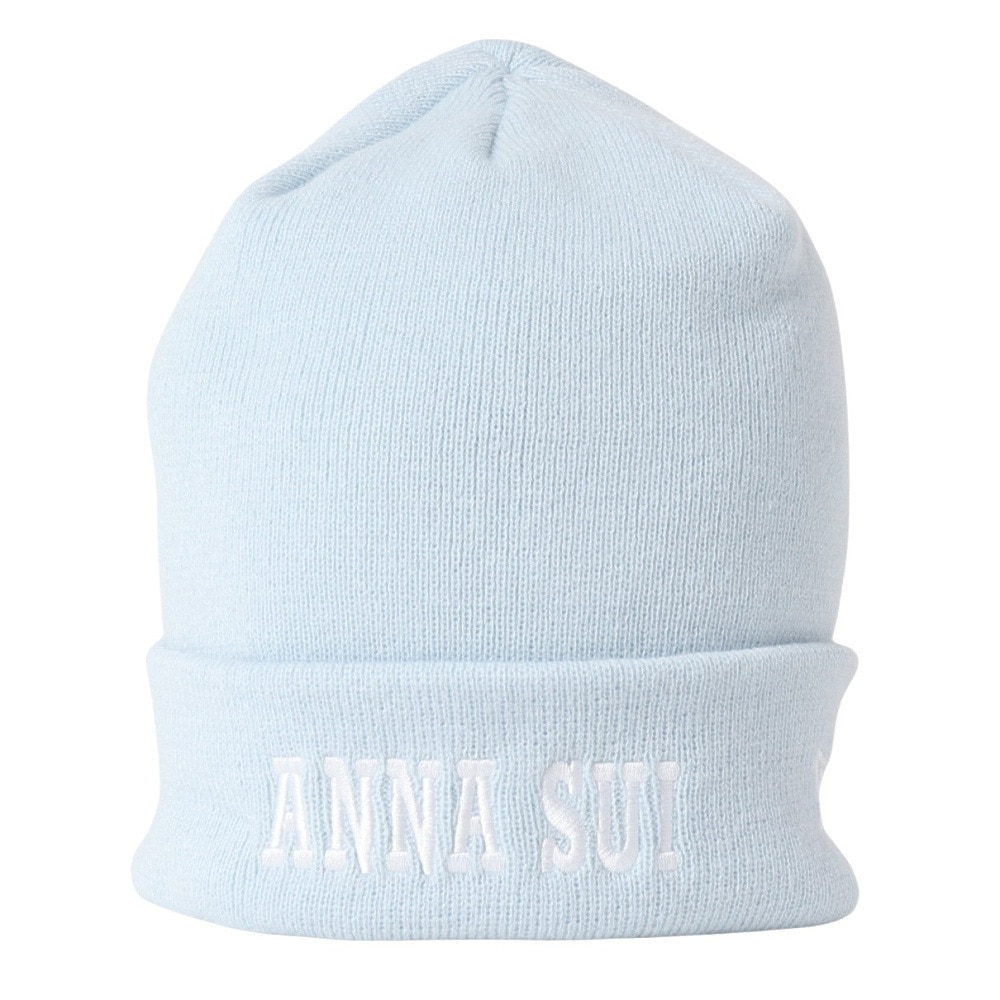 ニューエラ（NEW ERA）（レディース）ベーシックカフニット ANNA SUI アナ スイ バーズアイブルー 14124334