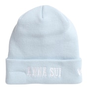 ニューエラ（NEW ERA）（レディース）ベーシックカフニット ANNA SUI アナ スイ バーズアイブルー 14124334