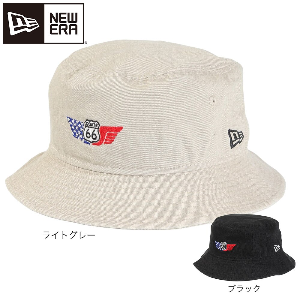 ニューエラ（NEW ERA）（メンズ、レディース）帽子 バケット01 ROUTE 66 ST 13772572