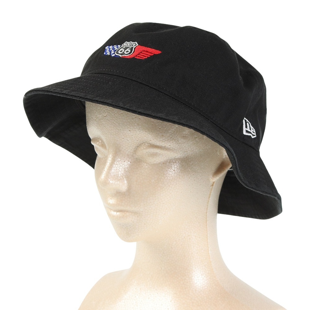 ニューエラ（NEW ERA）（メンズ、レディース）帽子 バケット01 ROUTE 66 BL 13772573