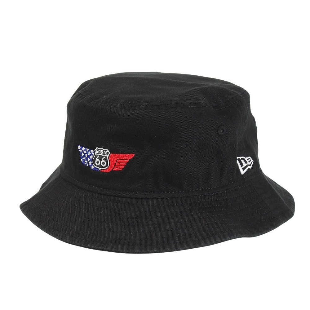 ニューエラ（NEW ERA）（メンズ、レディース）帽子 バケット01 ROUTE 66 BL 13772573