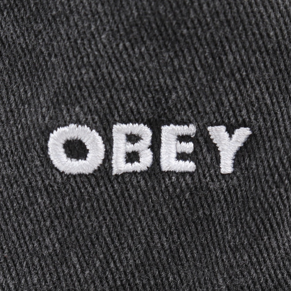 オベイ（OBEY）（メンズ）BOLD PIGMENT バケットハット 100520089BLKO24P