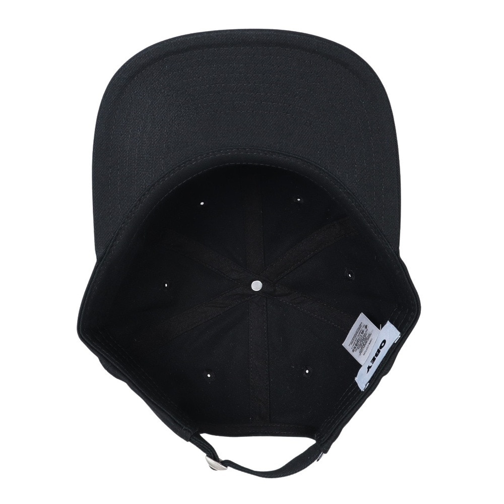 オベイ（OBEY）（メンズ、レディース）BOLD TWILL 6PANEL STRAPB キャップ 100580302BLKO24P