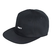 オベイ（OBEY）（メンズ、レディース）BOLD TWILL 6PANEL STRAPB キャップ 100580302BLKO24P