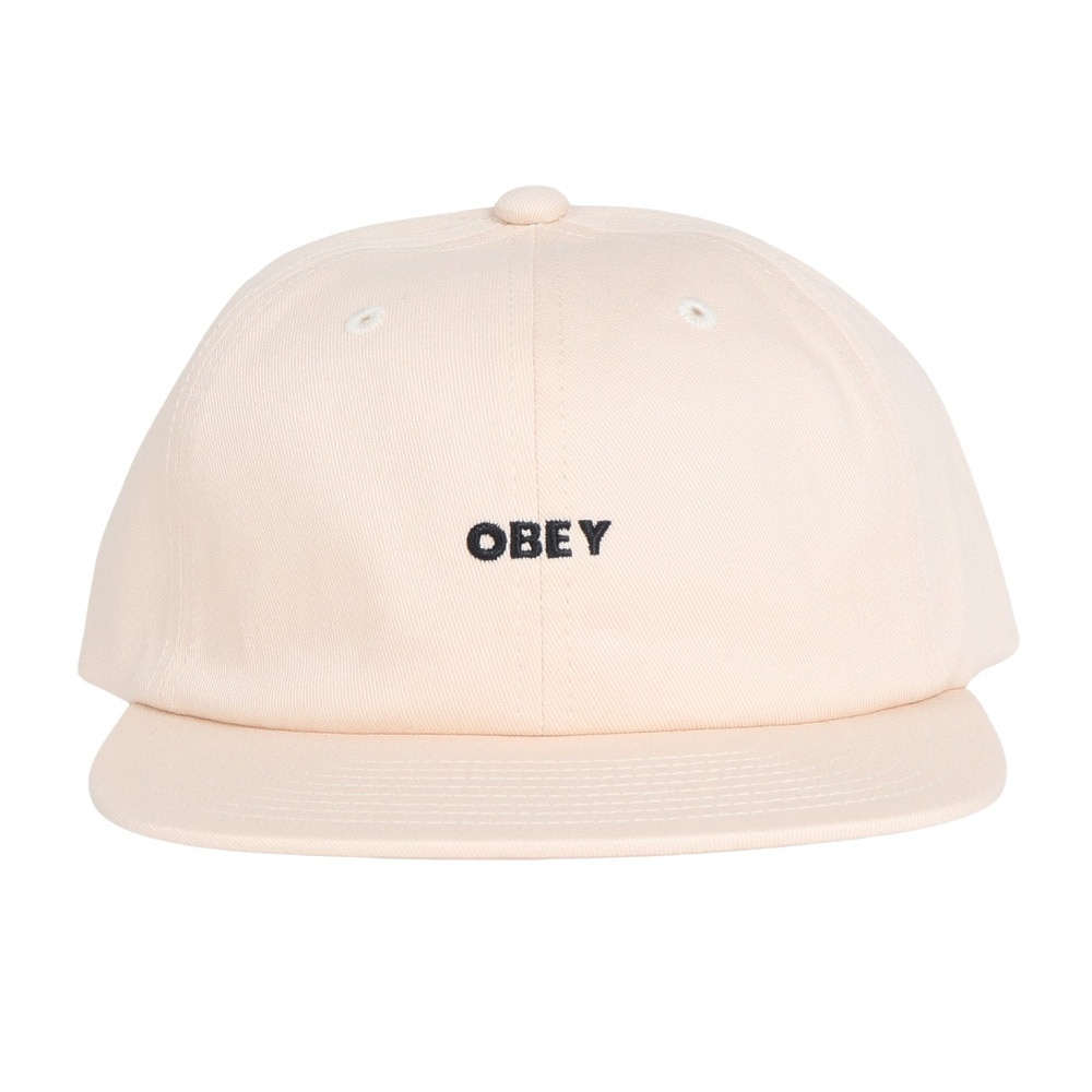 オベイ（OBEY）（メンズ）BOLD LABEL ORGANIC STRAPB キャップ 100580302UBLO24P