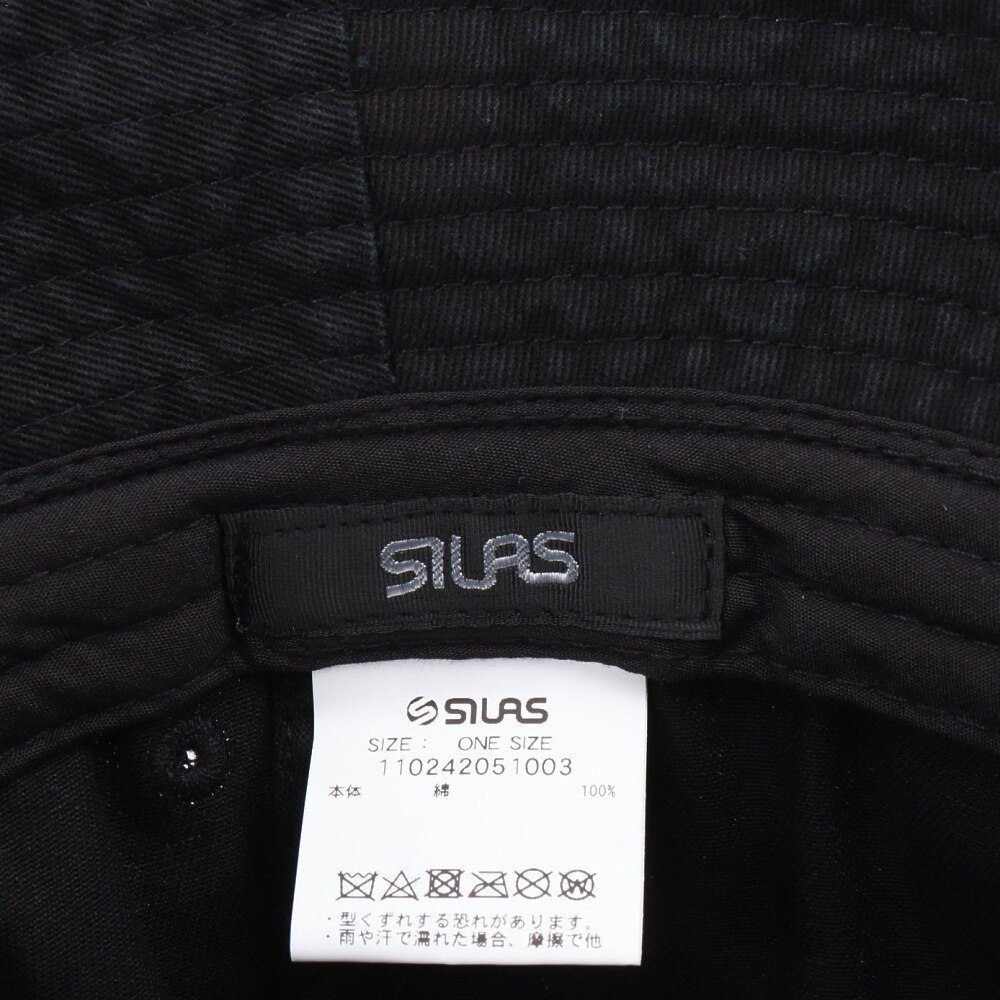 サイラス（SILAS）（メンズ）帽子 バケットハット OMNI PRESENT HAT 110242051003-BLACK
